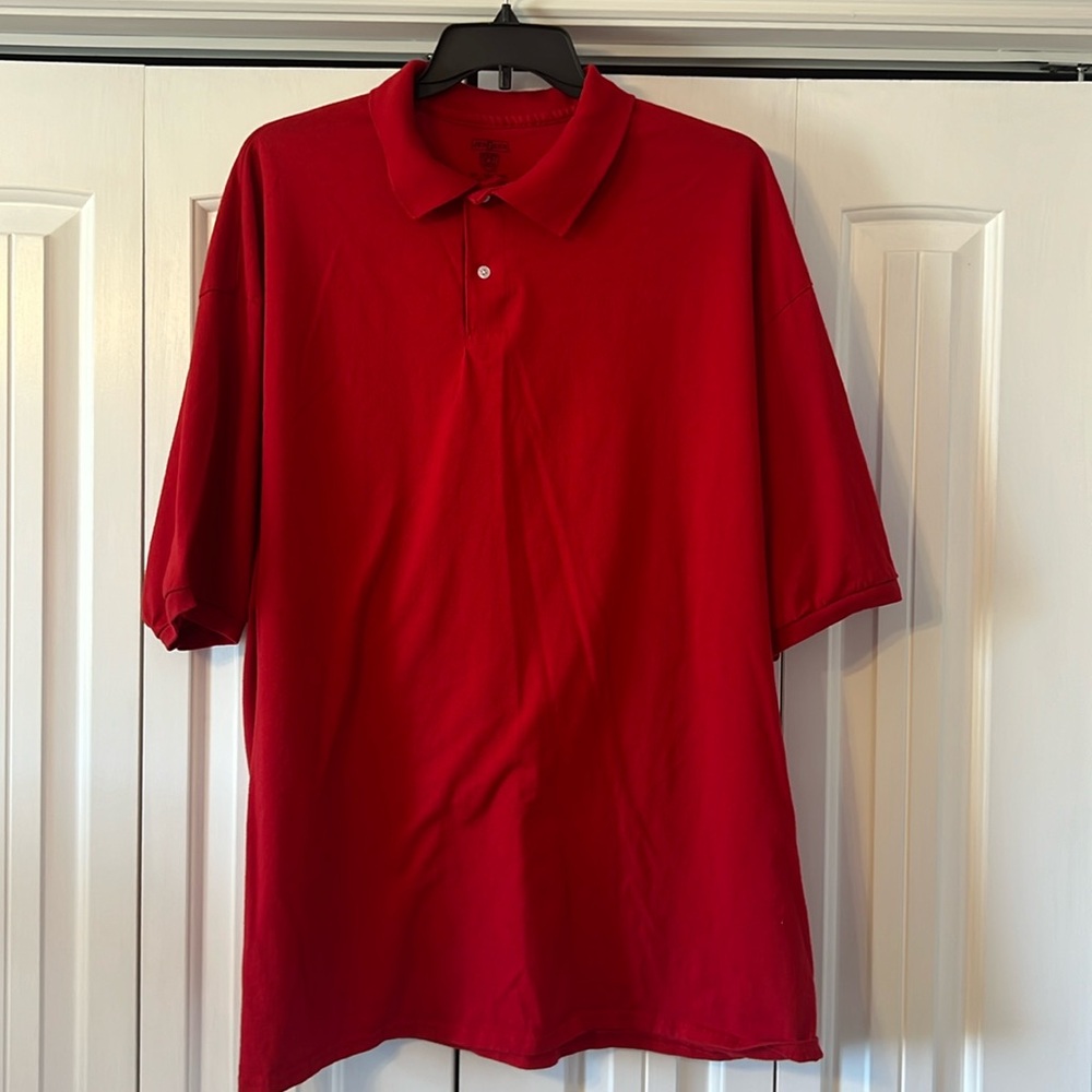 Red Polo type shirt - 5xl